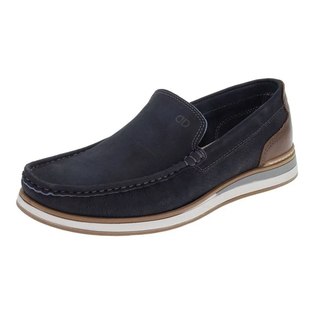 Mocassim Masculino Denim Flow Democrata - 252101 MARINHO 42