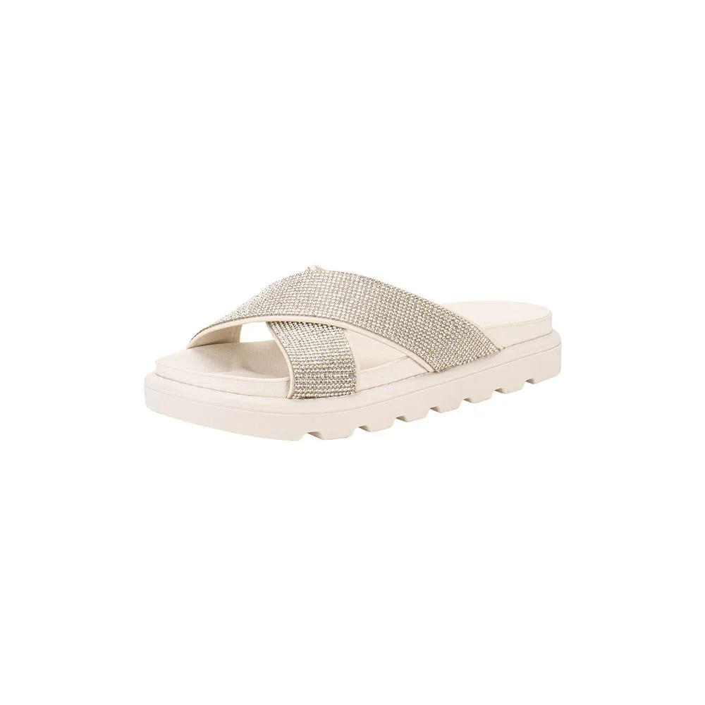 Tamanco Feminino Flat Vizzano 6459122 MARFIM 34