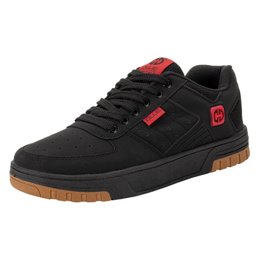 Tênis Masculino Eternity 2 Ollie 600 PRETO/VERMELHO 39