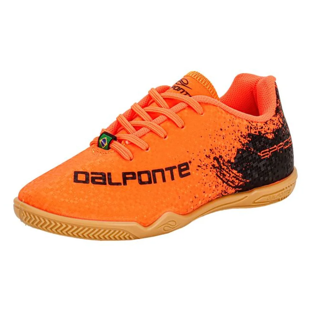 Chuteira Infantil Futsal Space Dalponte 1095 LARANJA 28