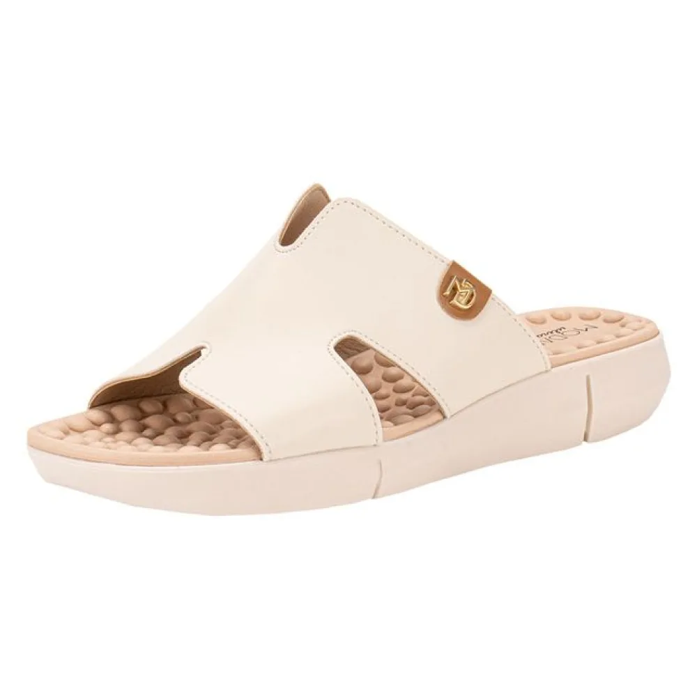 Tamanco Feminino Flat Modare 7142141 MARFIM 35