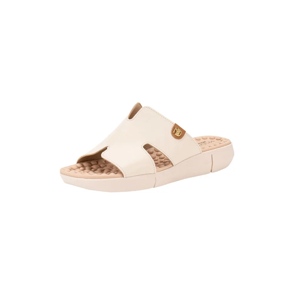 Tamanco Feminino Flat Modare 7142141 MARFIM 35