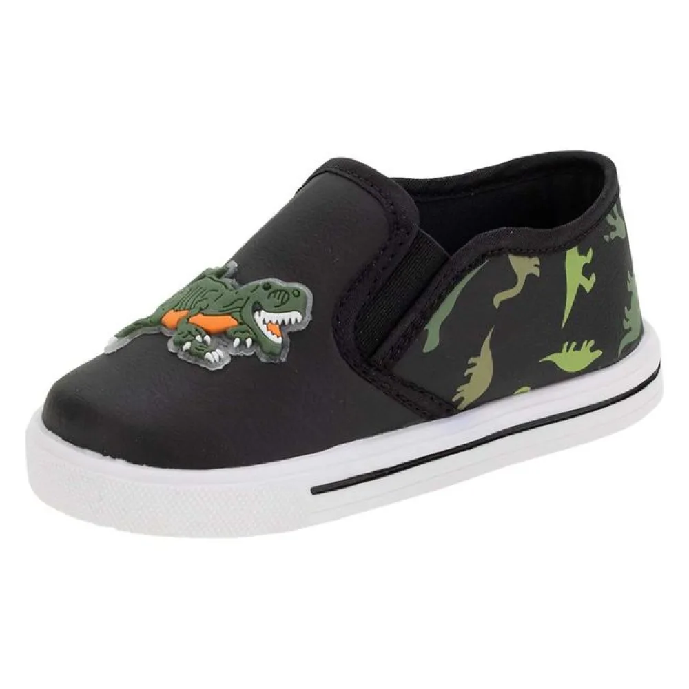 Tênis Infantil Masculino Lindo Jú - 15522 PRETO 22
