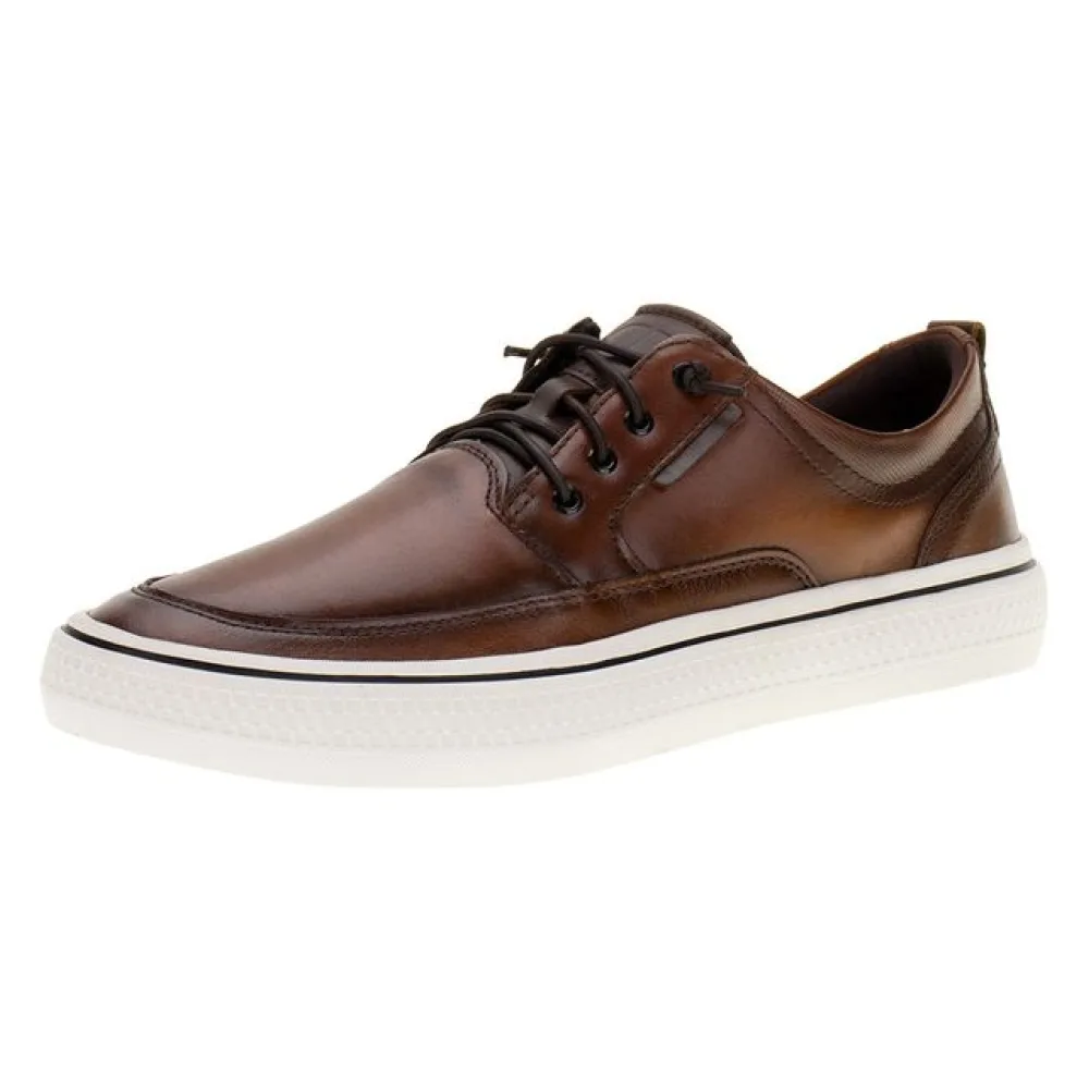 Sapatênis Masculino Fender Democrata - 290202 CARAMELO 41