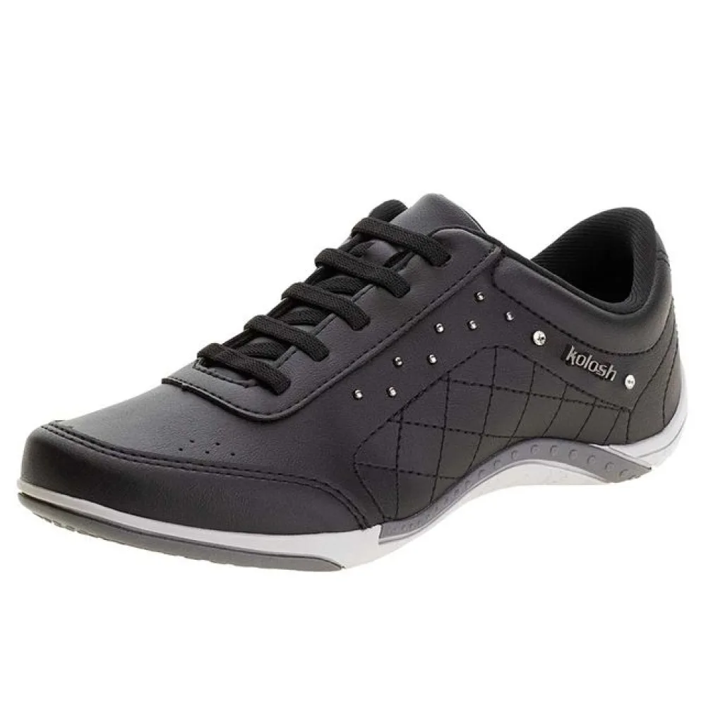 Tênis Feminino Sport Style Kolosh - C1296 PRETO 34