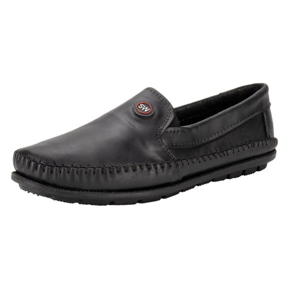 Mocassim Masculino Steffi Way - 100 PRETO 04 37