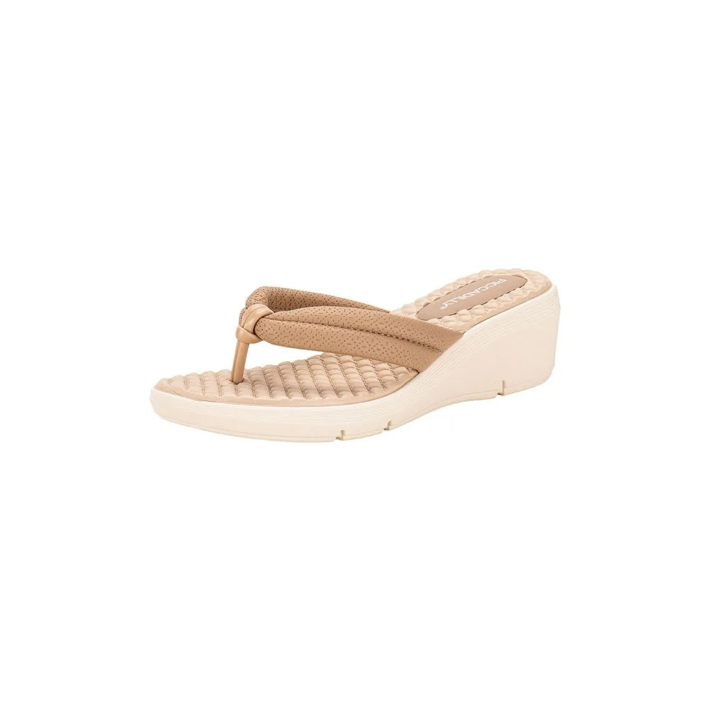 Tamanco Feminino Anabela Piccadilly 540356 BEGE 37