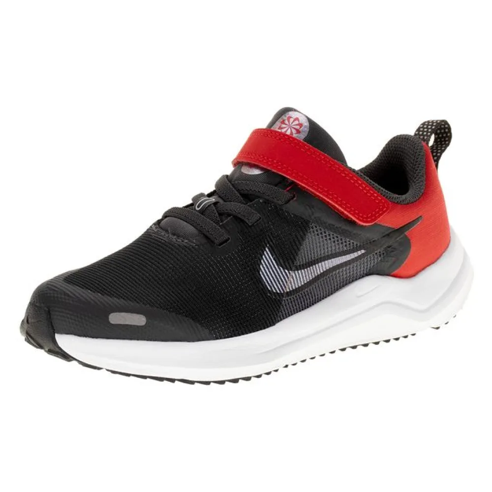 Tênis Infantil Downshifter 12 Nike - DM4193 CINZA/VERMELHO 27