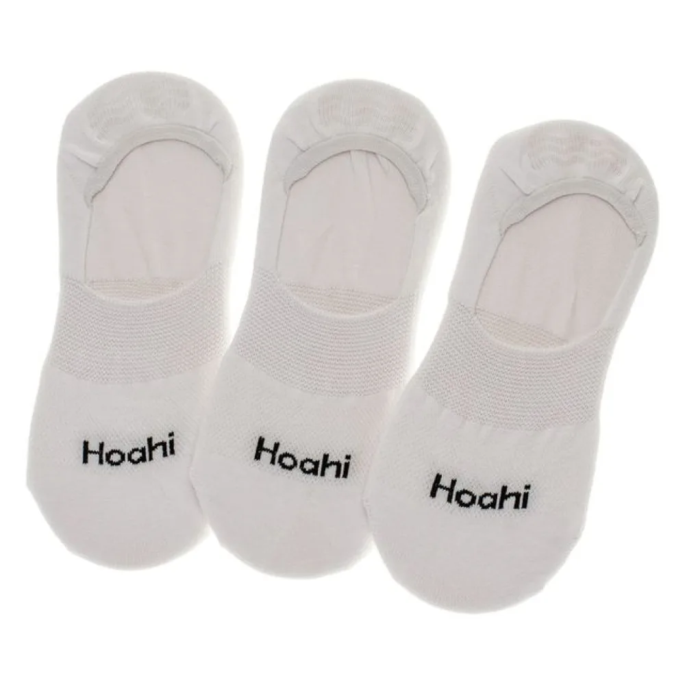 Kit Com 3 Pares de Meias Sapatilha Hoahi - 22966 BRANCO 33/38