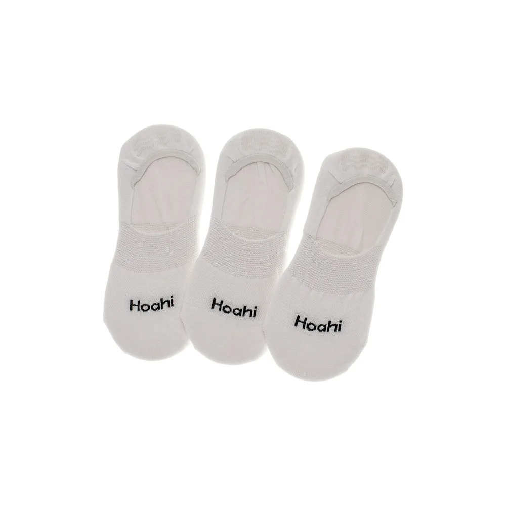 Kit Com 3 Pares de Meias Sapatilha Hoahi - 22966 BRANCO 33/38