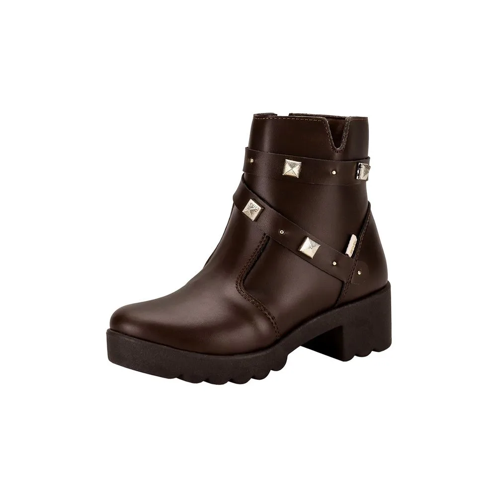 Bota Infantil Feminina Liz Kidy 0332802 CAFÉ 28
