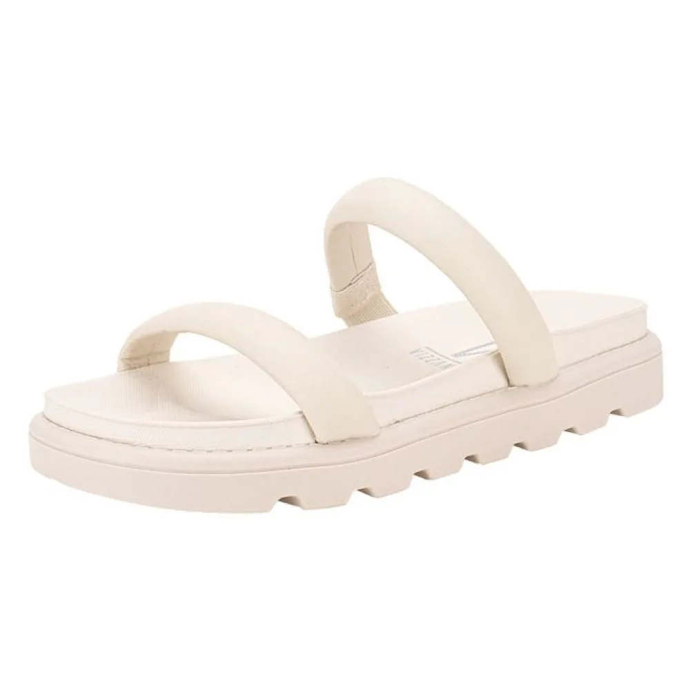 Tamanco Feminino Flat Vizzano 6459110 MARFIM 34