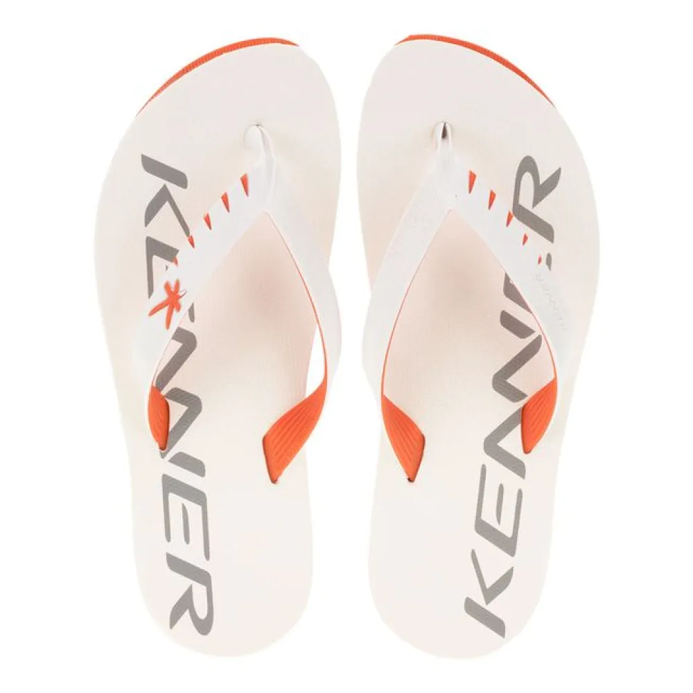 Chinelo Masculino Red Kenner - HOK BRANCO/LARANJA 38