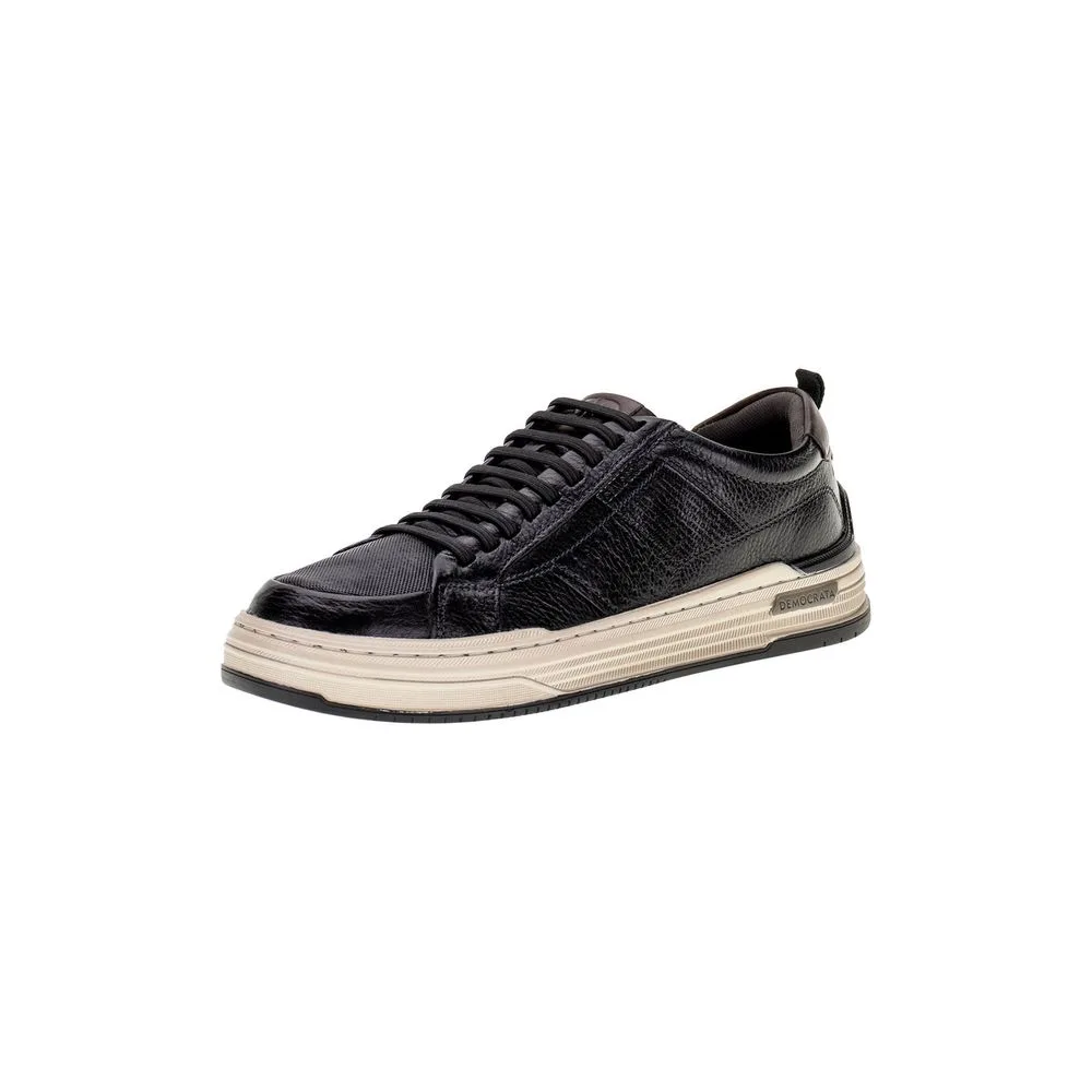 Sapatênis Masculino Denim Mike Democrata - 240601 PRETO 38