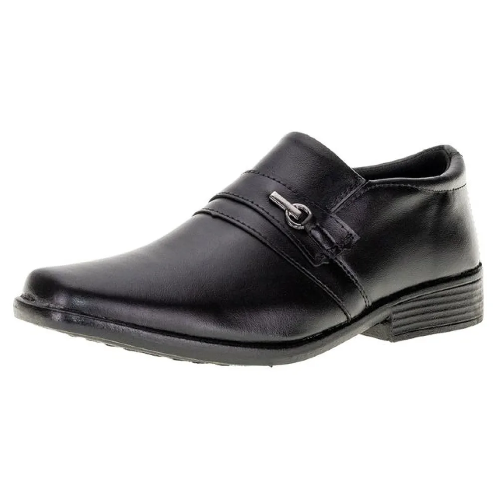 Sapato Infantil Social Polo Start - 836 PRETO 01 28