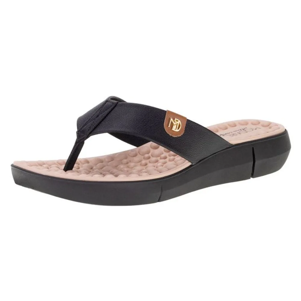Sandália Feminina Salto Baixo Modare - 7142106 PRETO 02 34