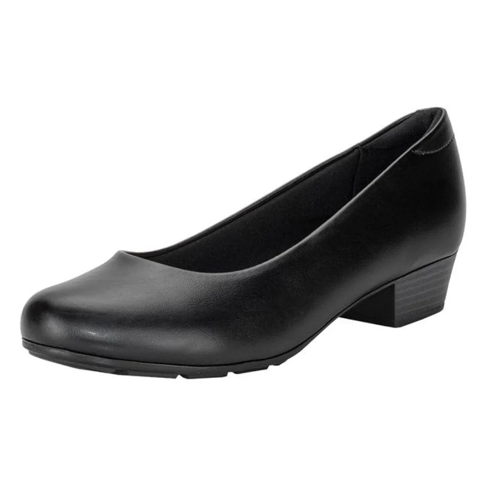 Sapato Feminino Salto Baixo Modare - 7032400 PRETO 34