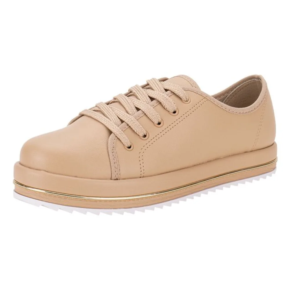 Tênis Feminino Beira Rio - 41961003 BEGE 34