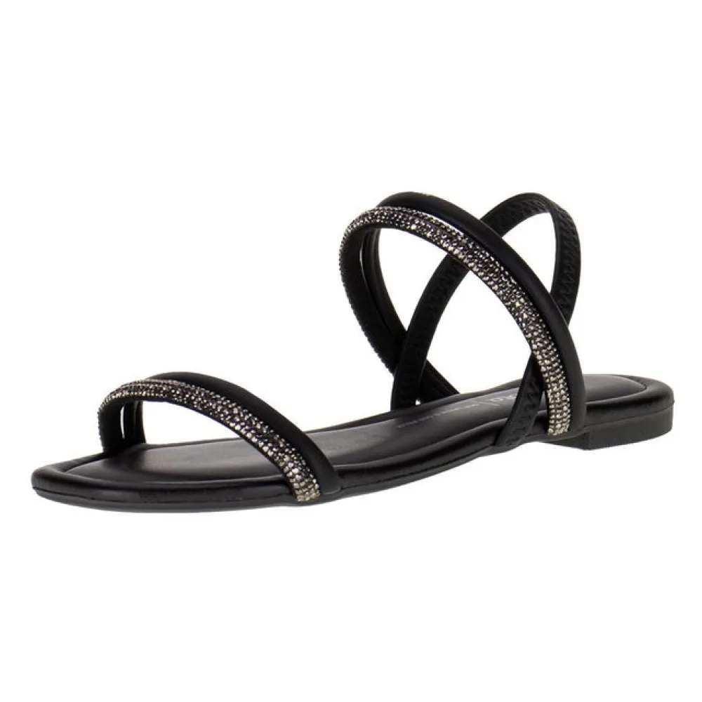 Sandália Feminina Rasteira Dakota - Y6972 PRETO 38