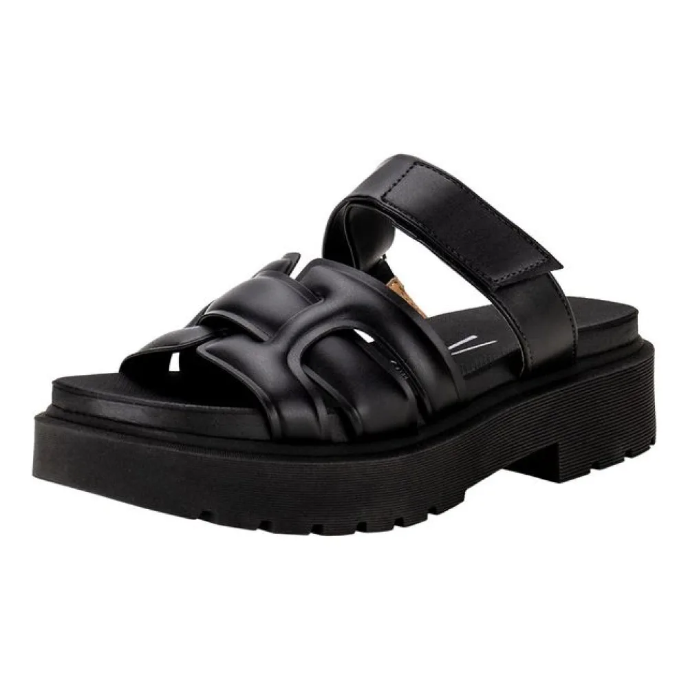 Tamanco Feminino Salto Grosso Vizzano 6499113 PRETO 34