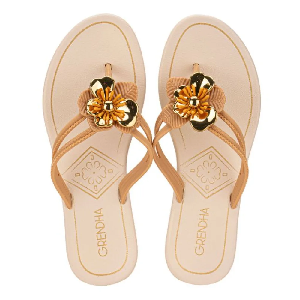 Chinelo Feminino Celebrar Momentos Grendha 19136 BEGE 33/34