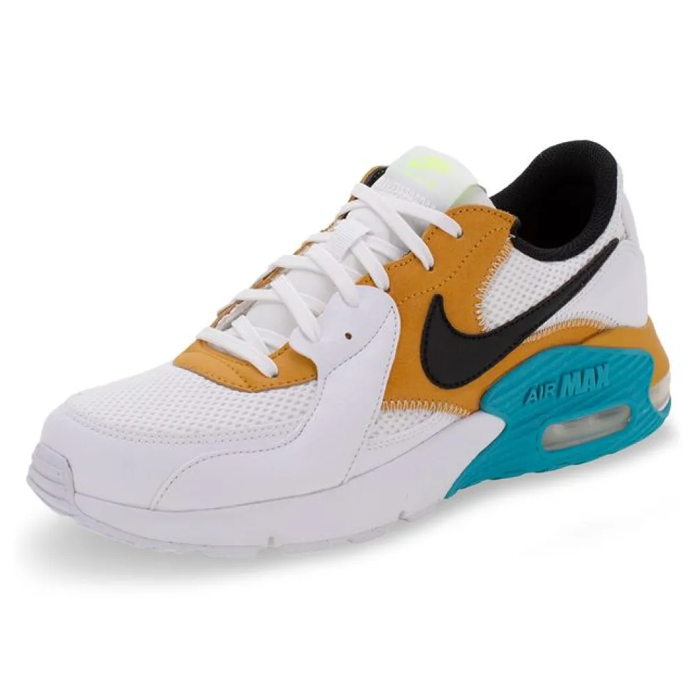 Tênis Air Max Excee Nike - CD4165 BRANCO/VERDE 39