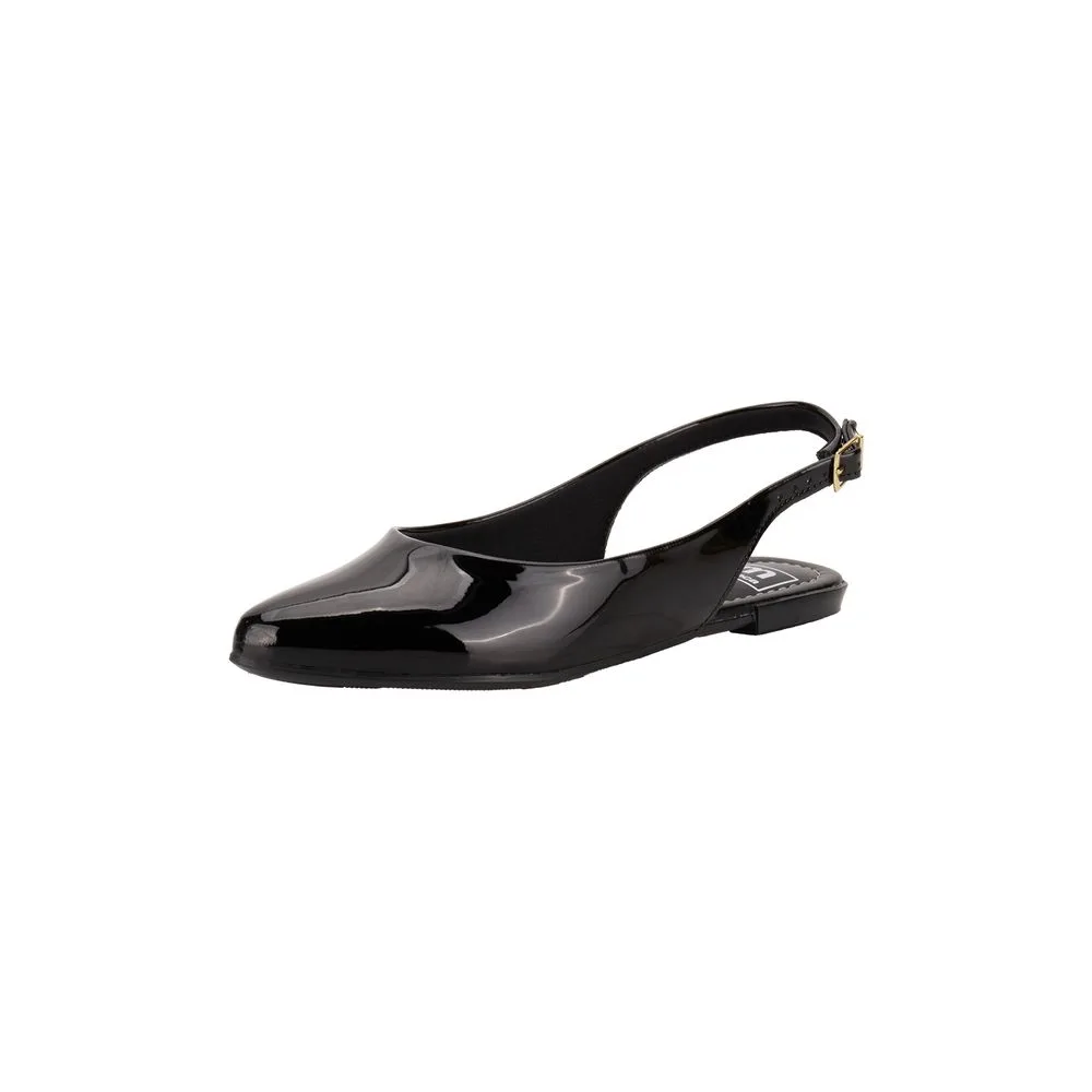 Sapato Feminino Mule Moleca 5444330 VERNIZ/PRETO 34
