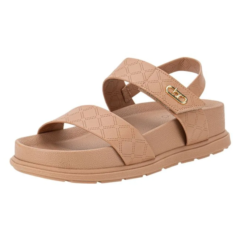Sandália Feminina Flat Beira Rio 8534102 SALMÃO 34