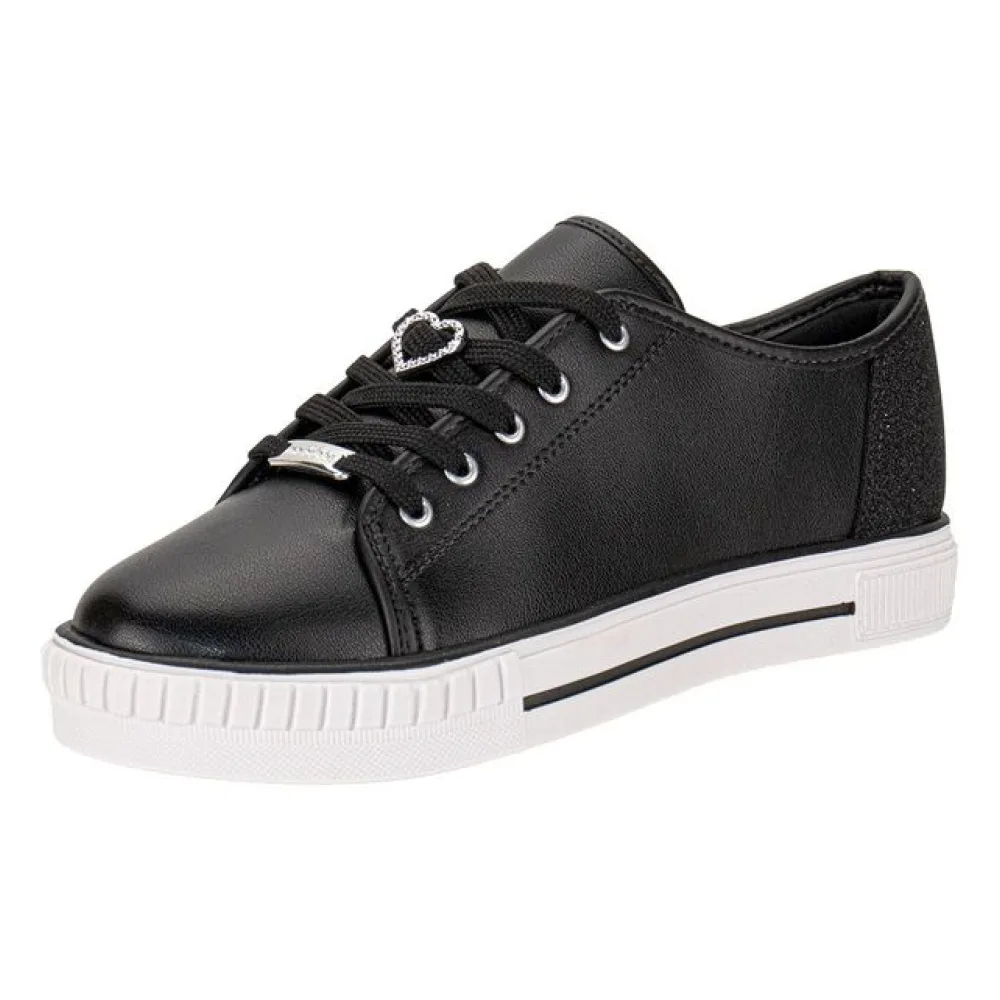 Tênis Infantil Feminino Molekinha 2565106 PRETO 26
