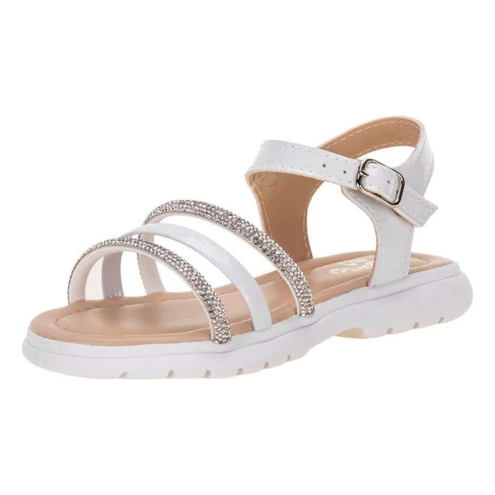 Sandália Infantil Feminina Lily Kids - 10157 BRANCO 20
