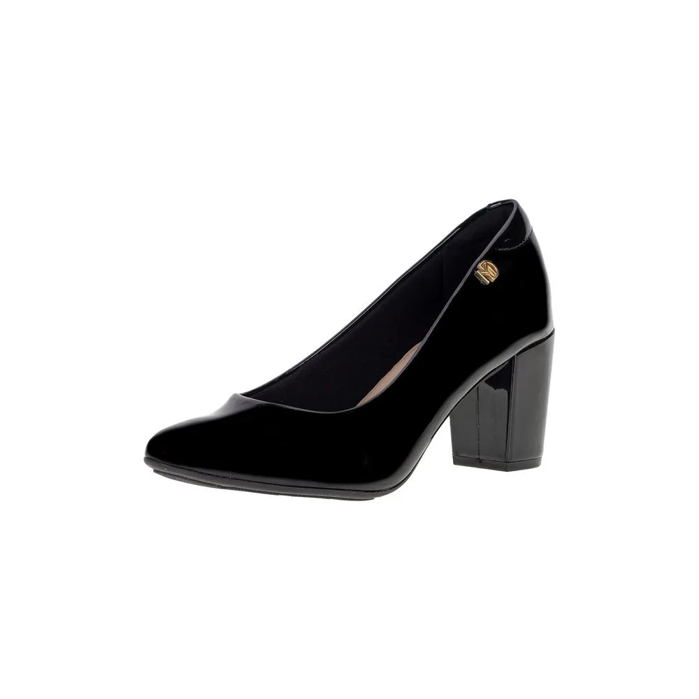 Sapato Feminino Salto Grosso Modare - 7377105 VERNIZ/PRETO 34