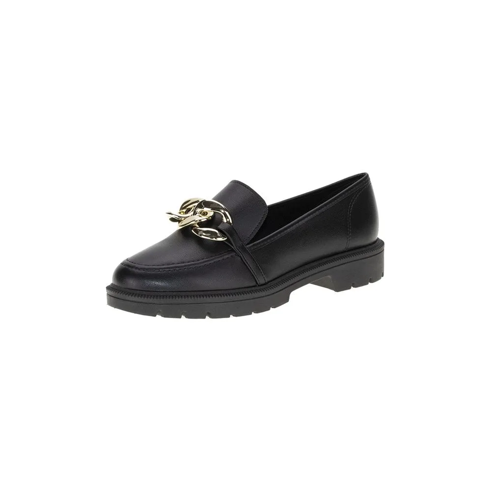 Mocassim Salto Baixo Beira Rio - 4283105 PRETO 34