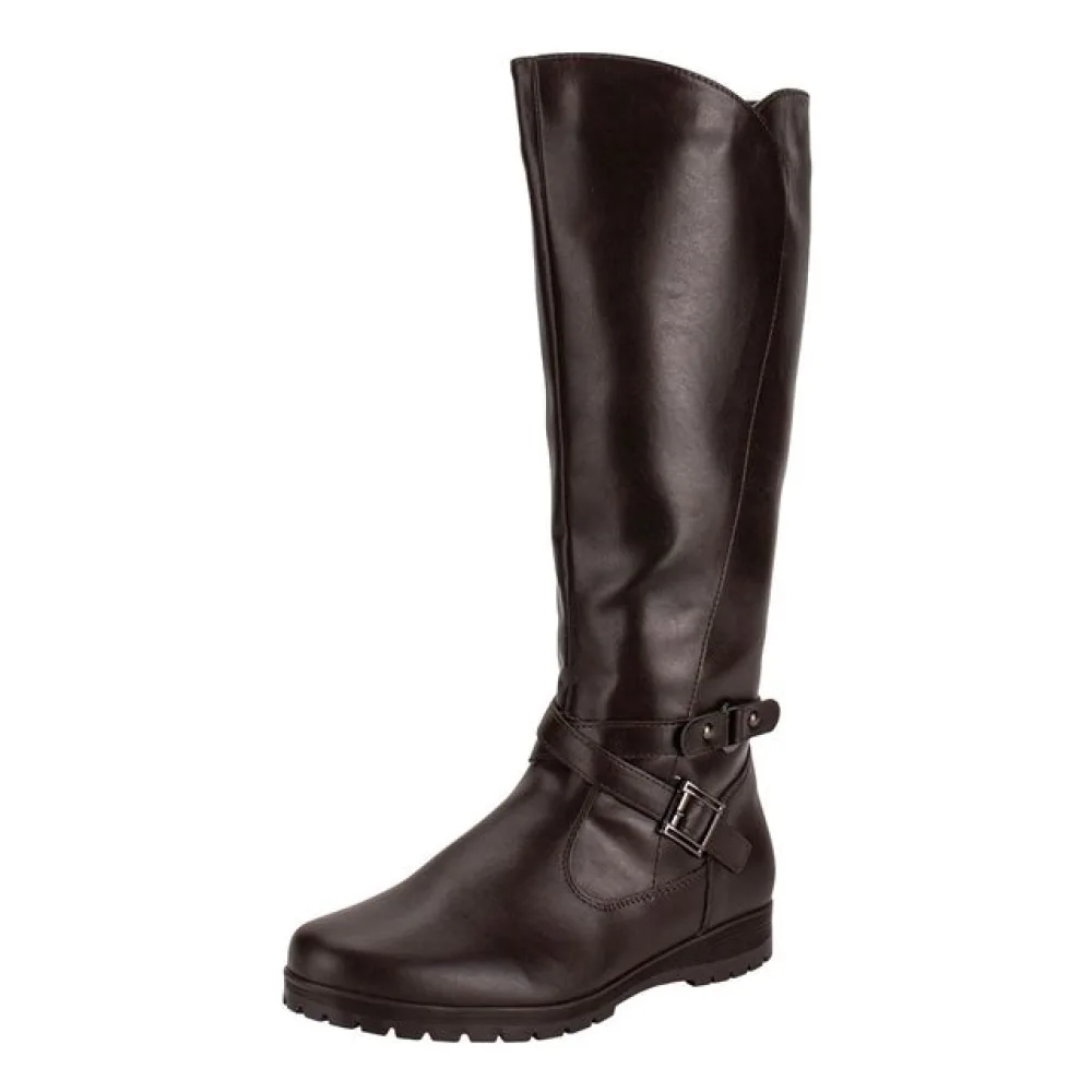 Bota Feminina Cano Alto Mooncity - 71121 CAFÉ 34