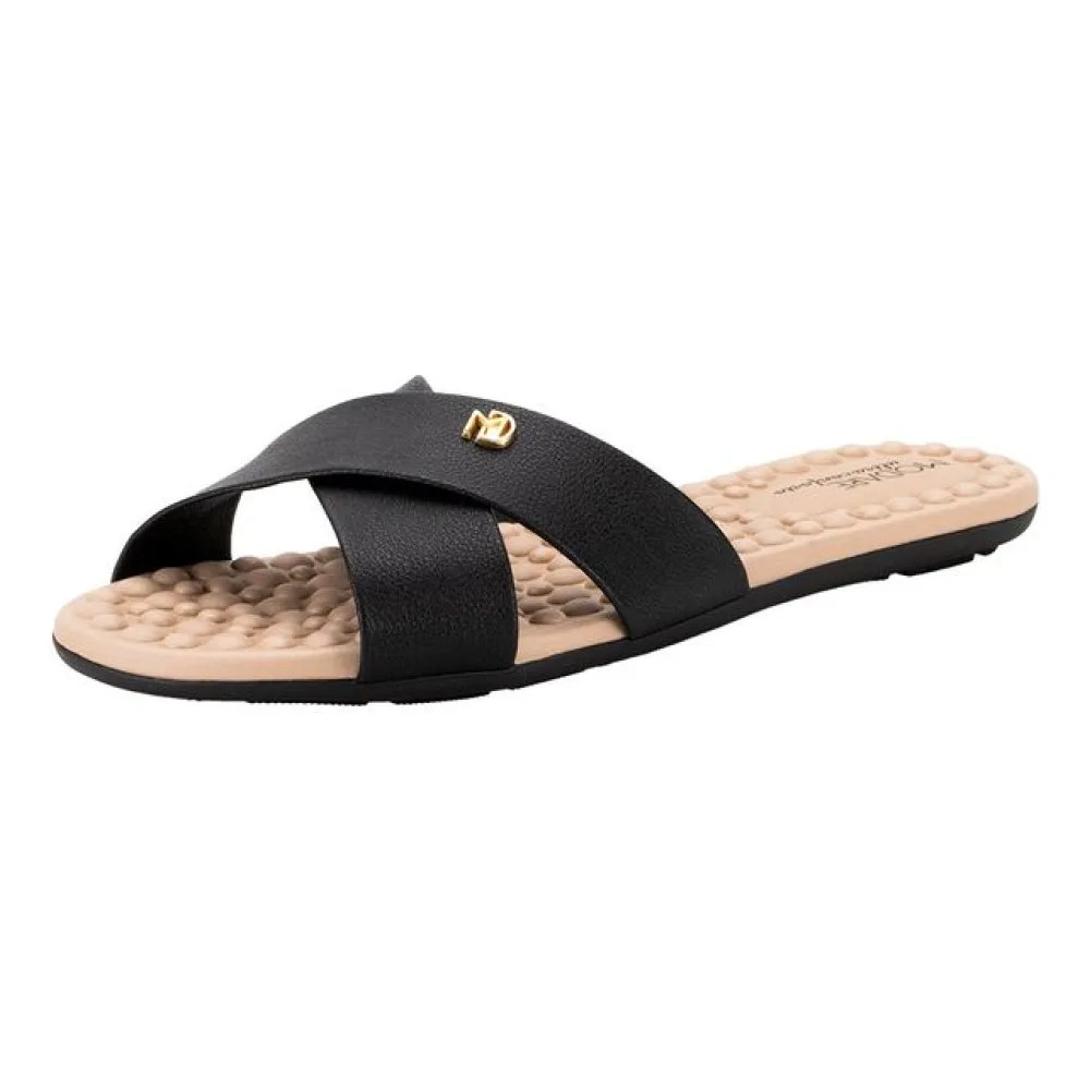 Sandália Feminina Rasteira Modare - 7163105 PRETO 04 34