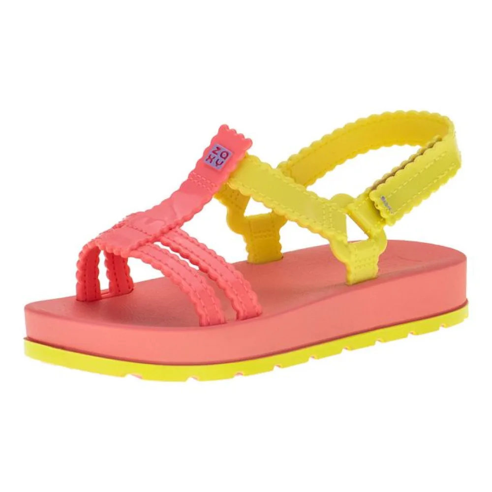 Sandália Infantil Conectadinha Zaxynina - 18641 CORAL 19