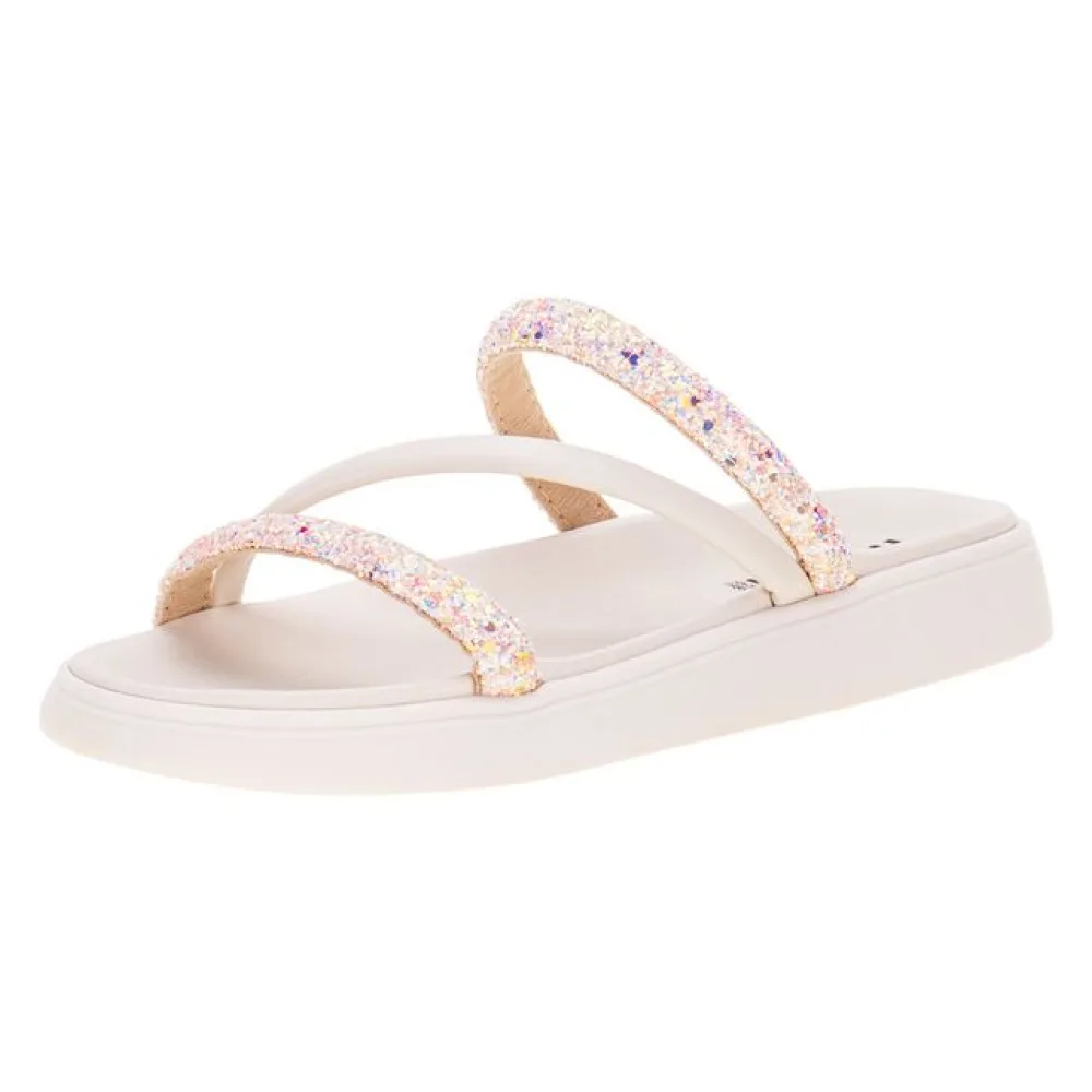 Sandália Feminina Flat Moleca - 5469121 NATURAL 34