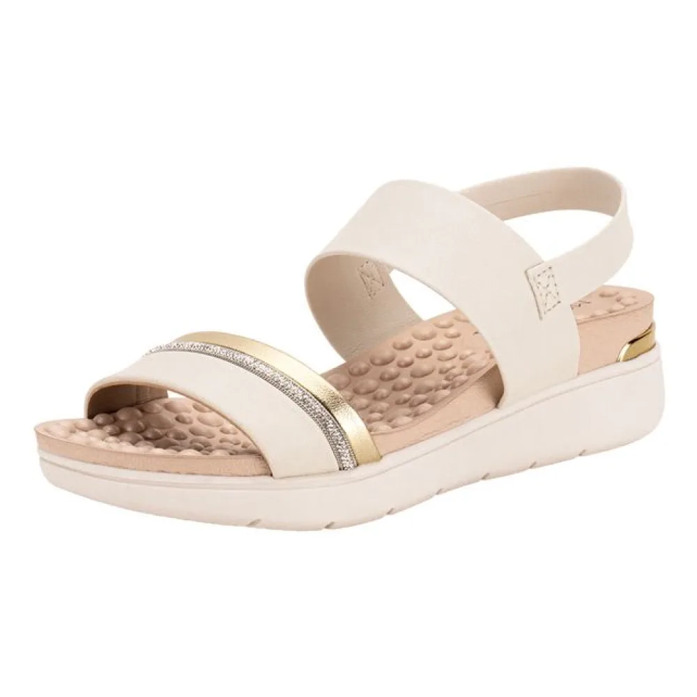Sandália Feminina Anabela Modare 7151128 MARFIM 35