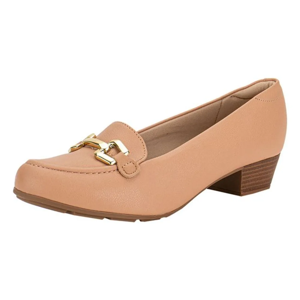 Sapato Feminino Salto Grosso Modare 7032542 SALMÃO 01 34