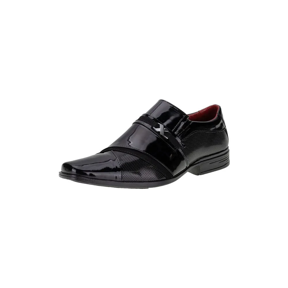 Sapato Masculino Social Bkarellus - 7038 VERNIZ/PRETO 37
