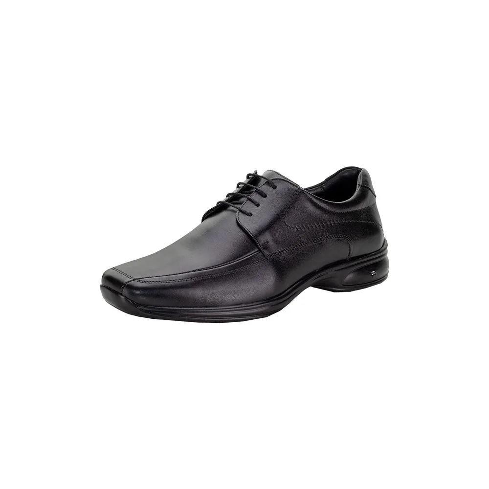 Sapato Masculino Social 3D Jota Pe - 71450 PRETO 07 39