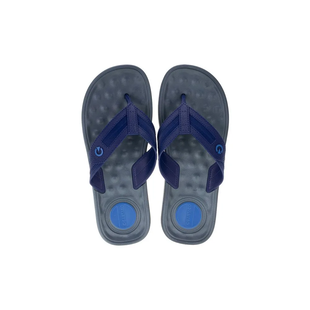 Chinelo Masculino Alabama Cartago - 11859 CINZA/AZUL 37/38