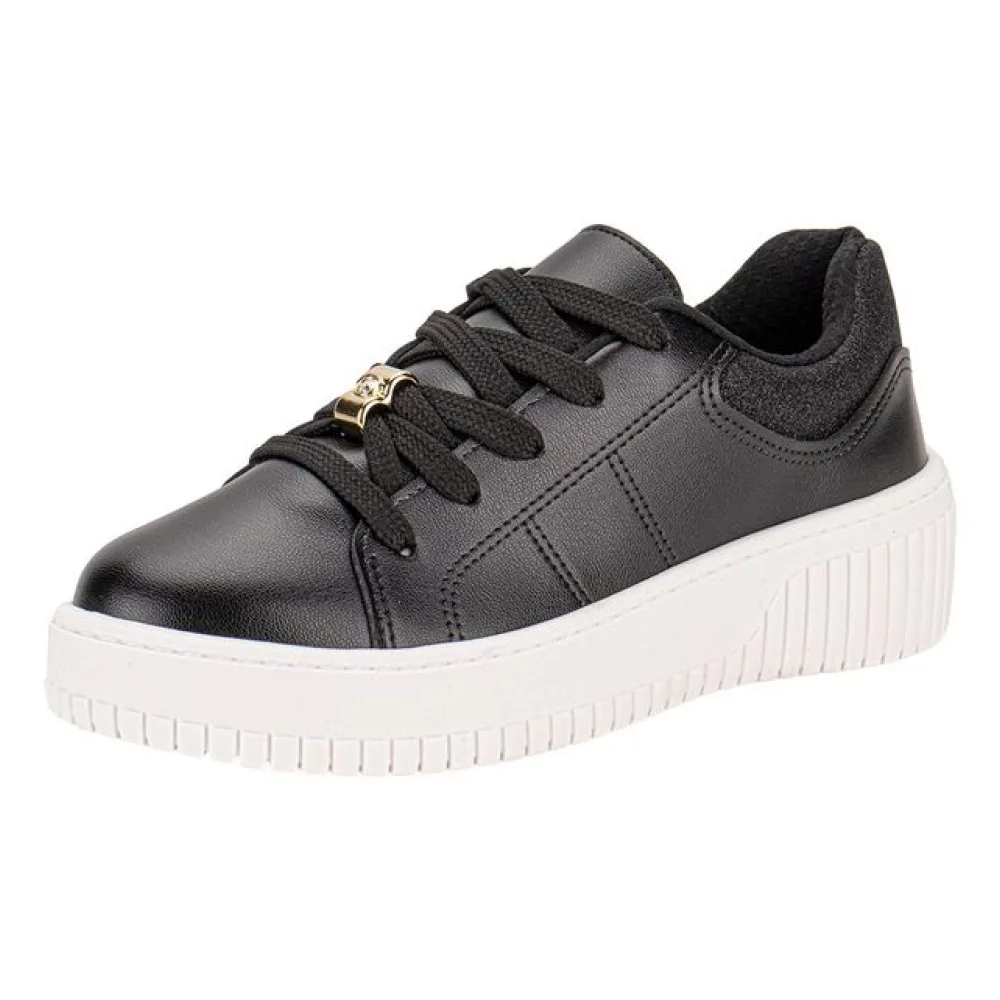 Tênis Feminino Casual Beira Rio 4316102 PRETO 34