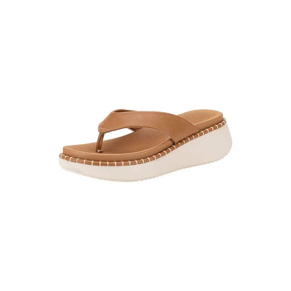 Tamanco Feminino Flat Vizzano 6519104 CAMEL 34