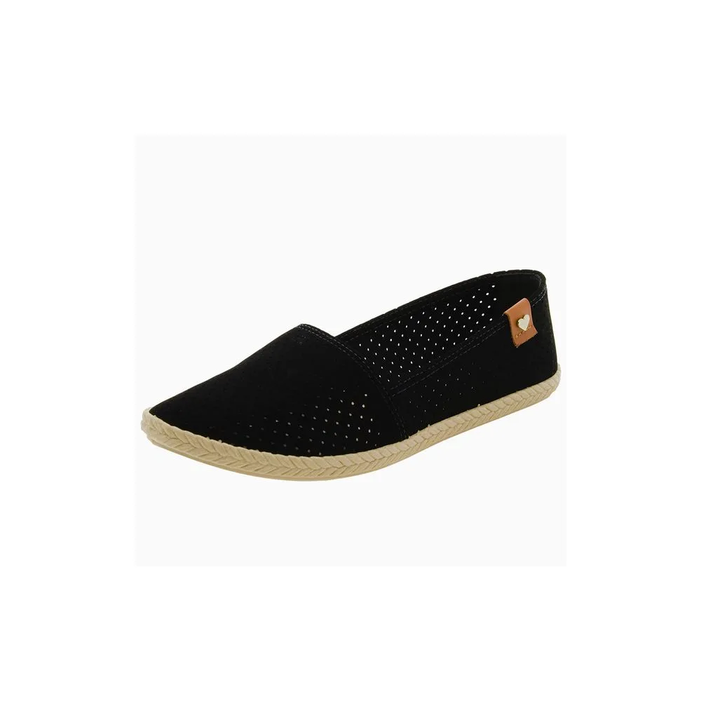 Sapatilha Feminina Moleca - 05287110 PRETO 34