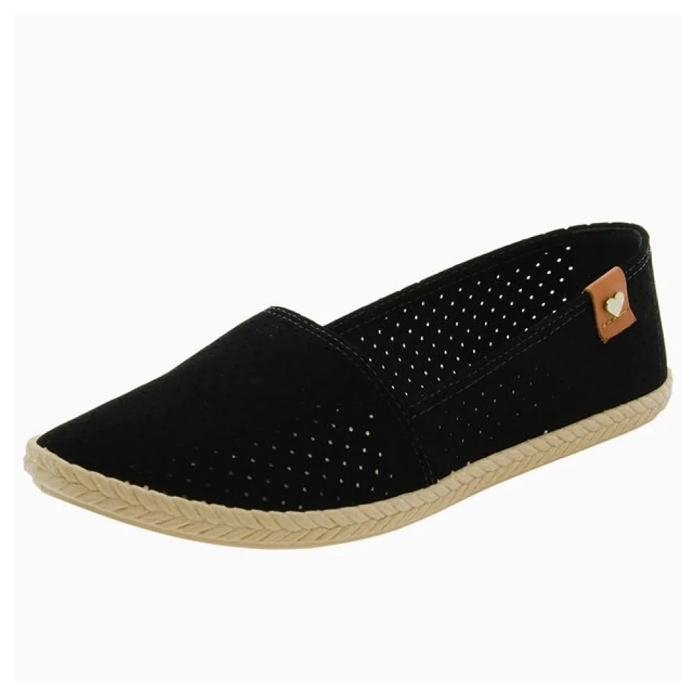 Sapatilha Feminina Moleca - 05287110 PRETO 34