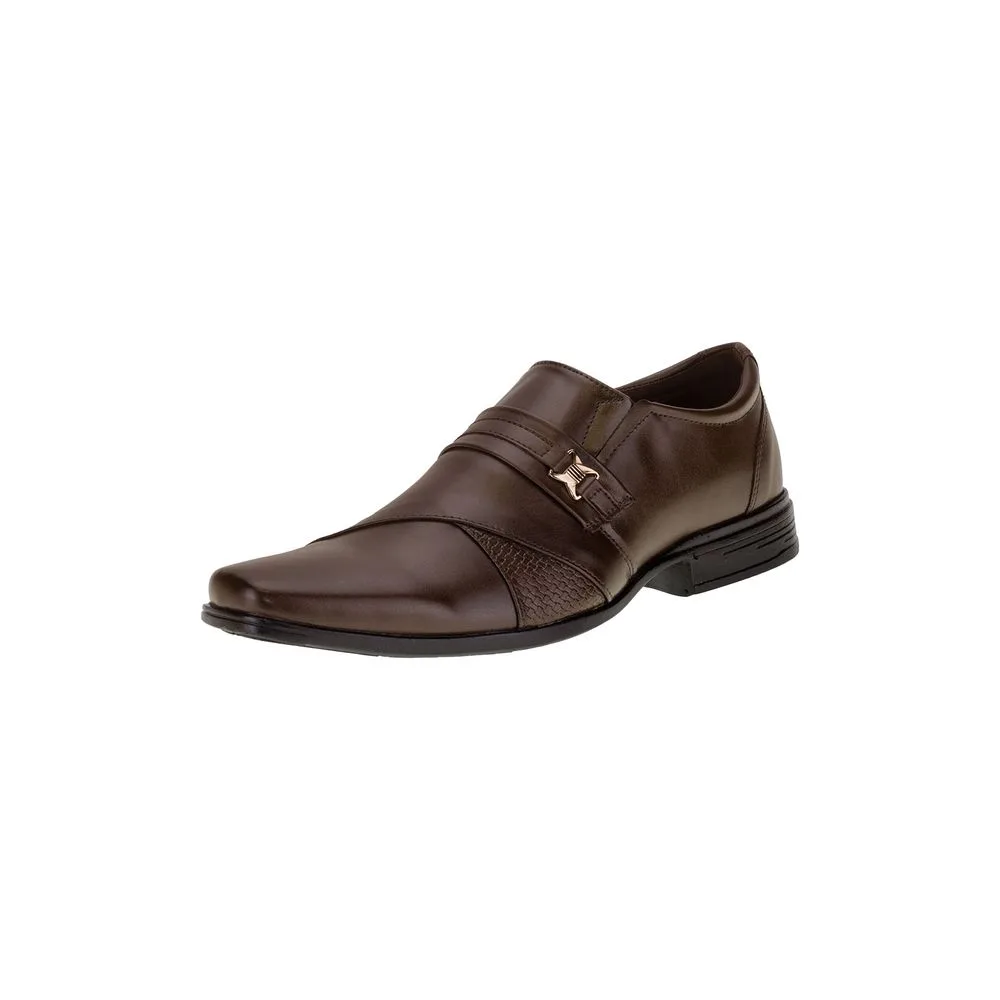 Sapato Masculino Social Bkarellus - 7024 CAFÉ 38