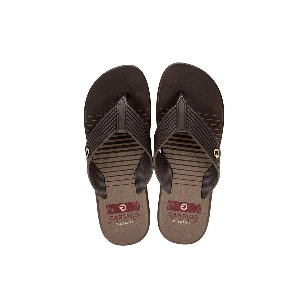 Chinelo Masculino Montreal Cartago - 11729 CHOCOLATE 39