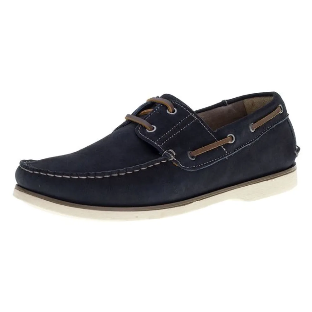 Mocassim Masculino Deck Democrata - 138101 MARINHO 01 38