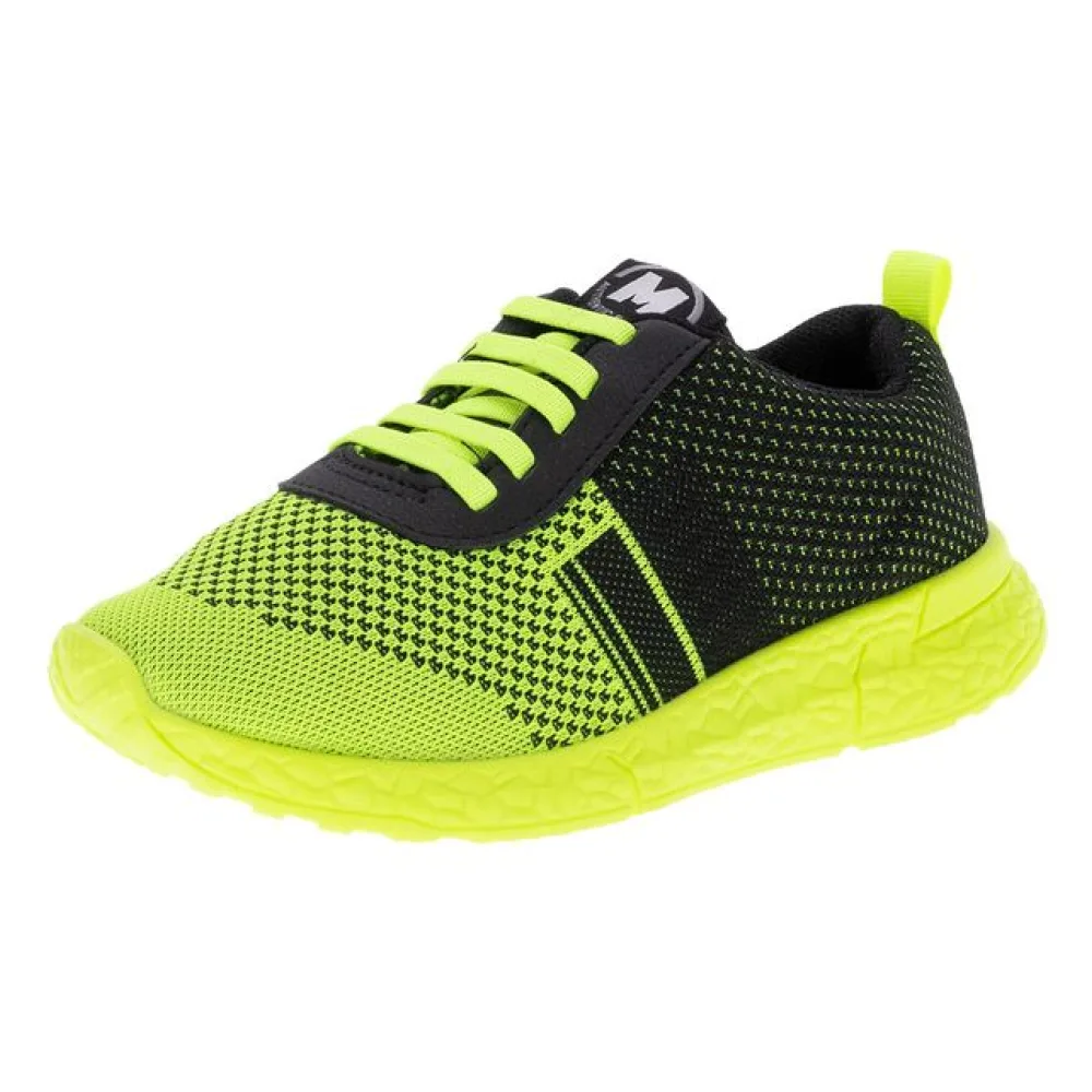 Tênis Infantil Masculino Molekinho - 2831128 PRETO/VERDE 32
