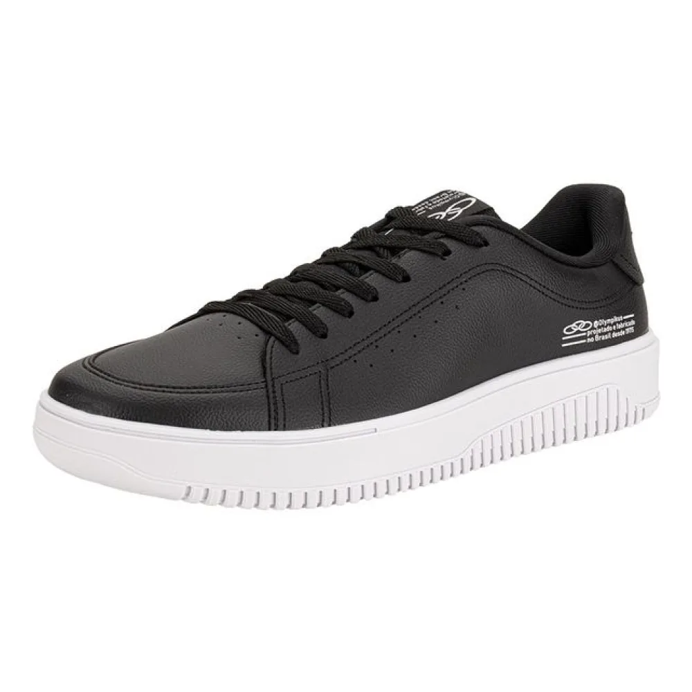 Tênis Masculino Eros Olympikus - 165 PRETO/BRANCO 38